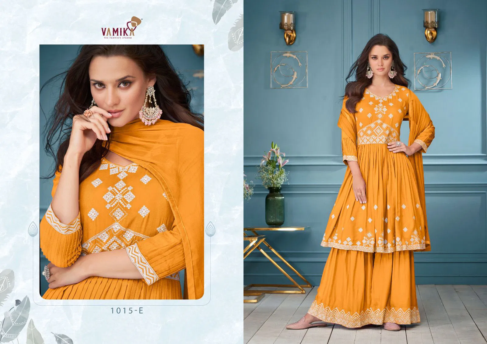 Lakhnavi Vol 3 Super Hit By Vamika Kurti With Bottom Dupatta Suppliers In India